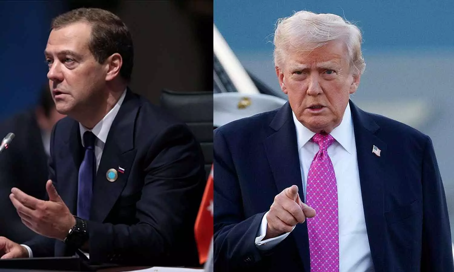 ട്രംപ് ഇങ്ങനെ പോകുകയാണെങ്കിൽ മൂന്നാം ലോകമഹായുദ്ധം പൊട്ടിപ്പുറപ്പെടും: റഷ്യ ട്രംപ് ഇങ്ങനെ പോകുകയാണെങ്കിൽ മൂന്നാം ലോകമഹായുദ്ധം പൊട്ടിപ്പുറപ്പെടും: റഷ്യ