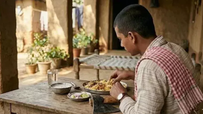 മദ്യപാനം ചോദ്യം ചെയ്ത പിതാവിനെ കോടാലി കൊണ്ട് വെട്ടിക്കൊലപ്പെടുത്തി; മൃതദേഹം ടാങ്കിലെറിഞ്ഞ ശേഷം ബിരിയാണി കഴിച്ച് ഉറങ്ങി, 25കാരൻ പിടിയിൽ