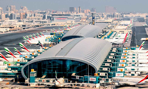 ദുബൈ വിമാനത്താവളത്തിന്റെ പ്രവർത്തനം താൽക്കാലികമായി നിർത്തിവെച്ചു