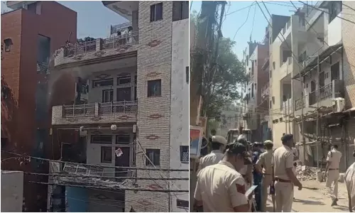 ഉത്തം നഗർ കൊലക്കേസ് പ്രതിയുടെ വീട് ബുൾഡോസർ ഉപയോഗിച്ച് തകർത്തു