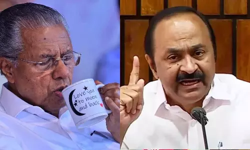 pinarayi should answer to ganesh kumars wife vd satheesan pinarayi should answer to ganesh kumars wife vd satheesan