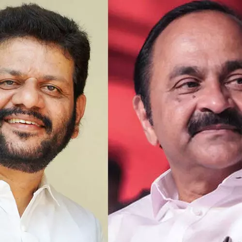 അപ്പനും ഞാനും സുഭദ്രയും; പാലക്കാട് കോങ്ങാട് മണ്ഡലത്തിൽ വി.കെ ശ്രീകണ്ഠൻ എംപിയുടെ ഭാര്യക്കെതിരെ പോസ്റ്റർ