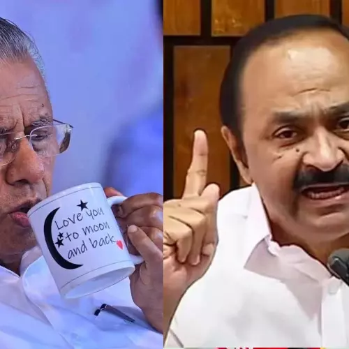 pinarayi should answer to ganesh kumars wife vd satheesan