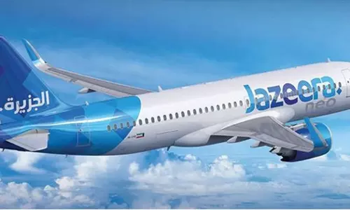 Jazeera Airways first service from Saudi Arabias Qaisumah Airport today