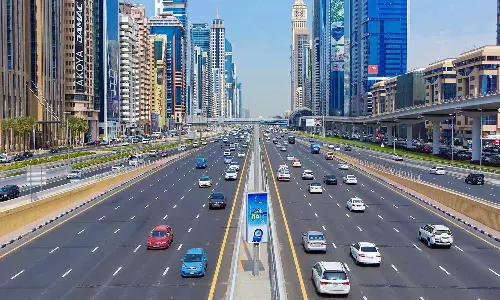 Dubai confirms drone incident in Al Badaa; debris falls on Sheikh Zayed Road building