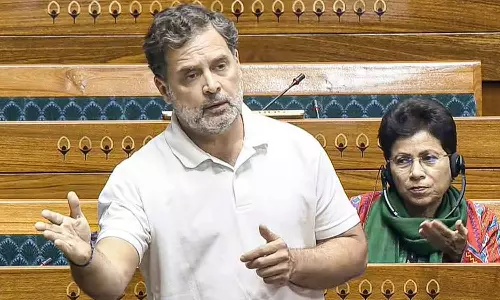 Epstein remark; Speaker interrupts Rahul Gandhis speech in  Lok Sabha again