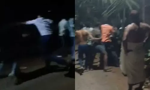 പെൺകുട്ടിയുടെ ബന്ധുക്കൾ വിവാഹം മുടക്കിയെന്ന് ആരോപണം; മലപ്പുറം കൂട്ടിലങ്ങാടിയിൽ കൂട്ടയടി