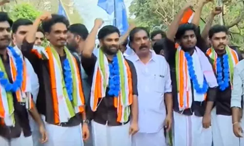 ആരോഗ്യമന്ത്രിയെ വധിക്കാന്‍ ശ്രമിച്ചെന്ന കേസ്;  കെഎസ്‌യു പ്രവർത്തകർ ജയിൽ മോചിതരായി