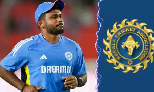 ലോകകപ്പ് വിജയശിൽപിക്ക് ജന്മനാടിന്റെ ആദരം; സഞ്ജു സാംസണിനെ കെ.സി.എ ആദരിക്കും