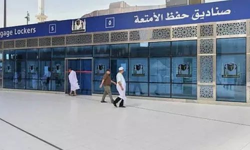 Developing 5 luggage storage centers in the Two Holy Mosques