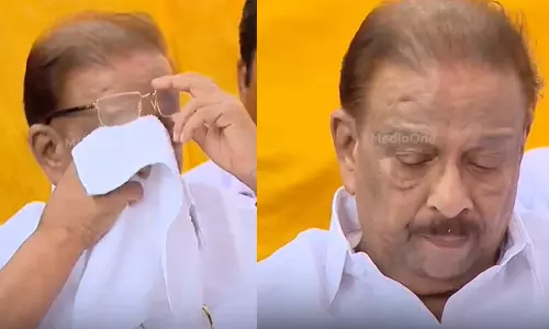 സന്തത സഹചാരിയുടെ ഓര്‍മ്മകളില്‍ വിതുമ്പി കെ.സുധാകരൻ