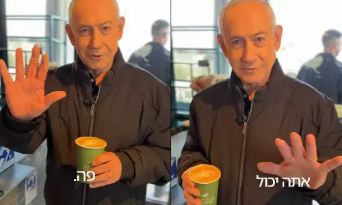 Netanyahus coffee shop video AI-generated?