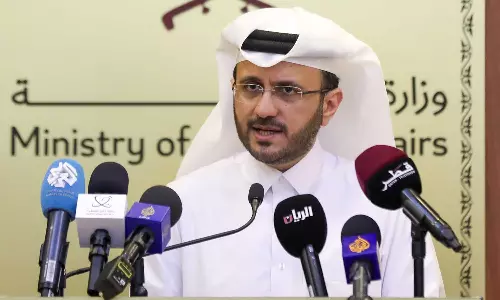 Iran targeted civilian facilities in Qatar; Foreign Ministry spokesman Majid Al Ansari Iran targeted civilian facilities in Qatar; Foreign Ministry spokesman Majid Al Ansari
