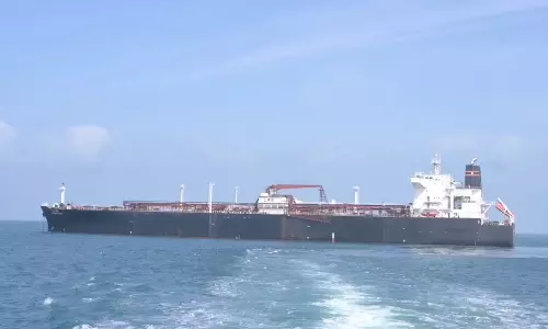 LPG Tanker Nanda Devi Arrives At Gujarat Port