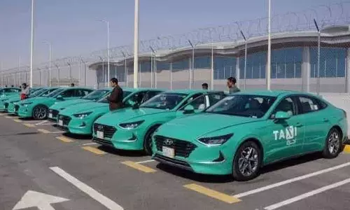 Expansion of the Makkah taxi fleet with three operating licenses
