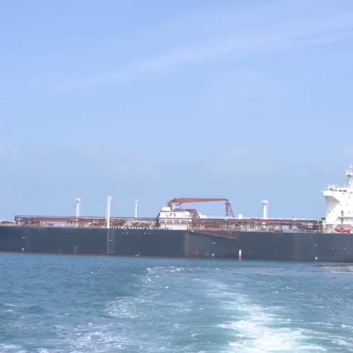 LPG Tanker Nanda Devi Arrives At Gujarat Port