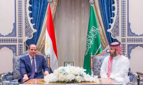 മേഖലയിലെ സംഘർഷം;ഈജിപ്ഷ്യൻ പ്രസിഡന്റുമായി കൂടിക്കാഴ്ച നടത്തി സൗദി കിരീടാവകാശി