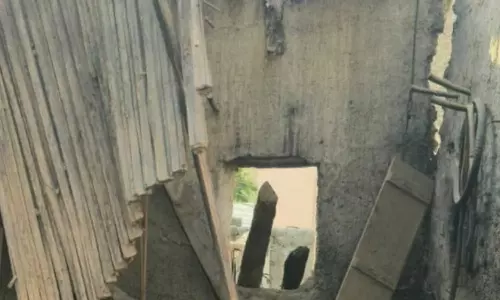 Abandoned building collapse claims lives of four children in Oman