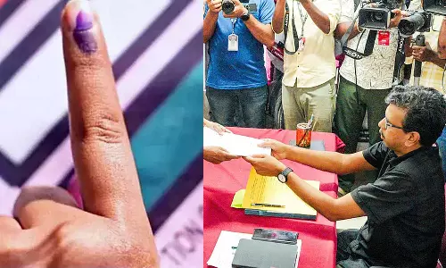 നിയമസഭാ തെരഞ്ഞെടുപ്പ്: നാമനിര്ദേശ പത്രിക സമര്പ്പിക്കാനുള്ള സമയം ഇന്ന് അവസാനിക്കും; നാളെ സൂക്ഷ്മ പരിശോധന നിയമസഭാ തെരഞ്ഞെടുപ്പ്: നാമനിര്ദേശ പത്രിക സമര്പ്പിക്കാനുള്ള സമയം ഇന്ന് അവസാനിക്കും; നാളെ സൂക്ഷ്മ പരിശോധന