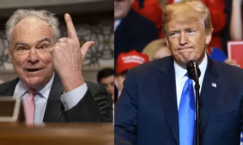 നമ്മുടെ മക്കളെ ട്രംപ് യുദ്ധത്തിലേക്ക് അയക്കുന്നു: രൂക്ഷവിമര്‍ശനവുമായി   ഡെമോക്രാറ്റിക് സെനറ്റർ ടിം കെയിൻ