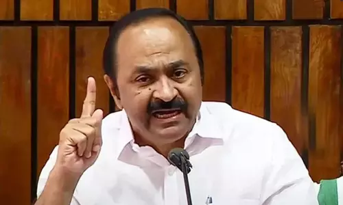 ആർഎസ്എസ് നേതാക്കളുമായി മാസ്കറ്റ് ഹോട്ടലിൽ ചർച്ച നടത്തിയത് പിണറായി വിജയനാണ്, സതീശനല്ല; ബിജെപി -സിപിഎം ഡീൽ ആവർത്തിച്ച് വി.ഡി സതീശൻ