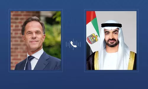 UAE President, NATO Secretary General discuss regional developments