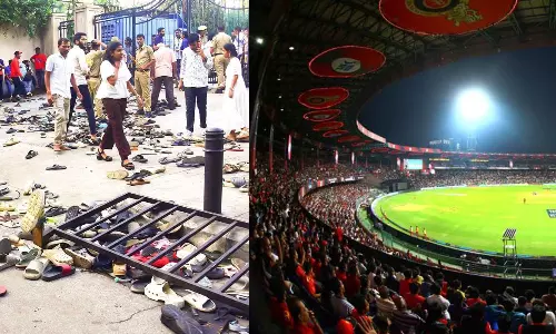 ആർസിബി വിക്ടറി പരേഡ് ദുരന്തം ; മരണപ്പെട്ടവർക്ക് ആദരവായി സ്റ്റേഡിയത്തിൽ 11 സീറ്റുകൾ ഒഴിച്ചിടും