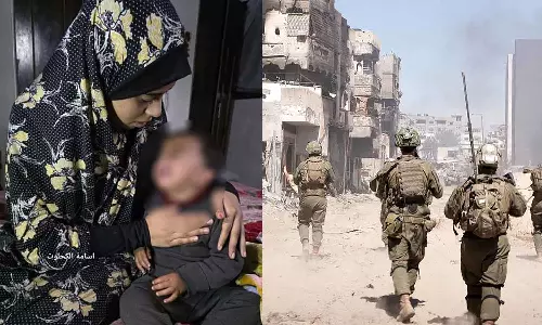 പിതാവിനെക്കൊണ്ട് കുറ്റം സമ്മതിപ്പിക്കാന്‍ ഗസ്സയില്‍ 18 മാസം പ്രായമുള്ള കുഞ്ഞിന് ഇസ്രായേൽ സൈന്യത്തിന്റെ ക്രൂര പീഡനം