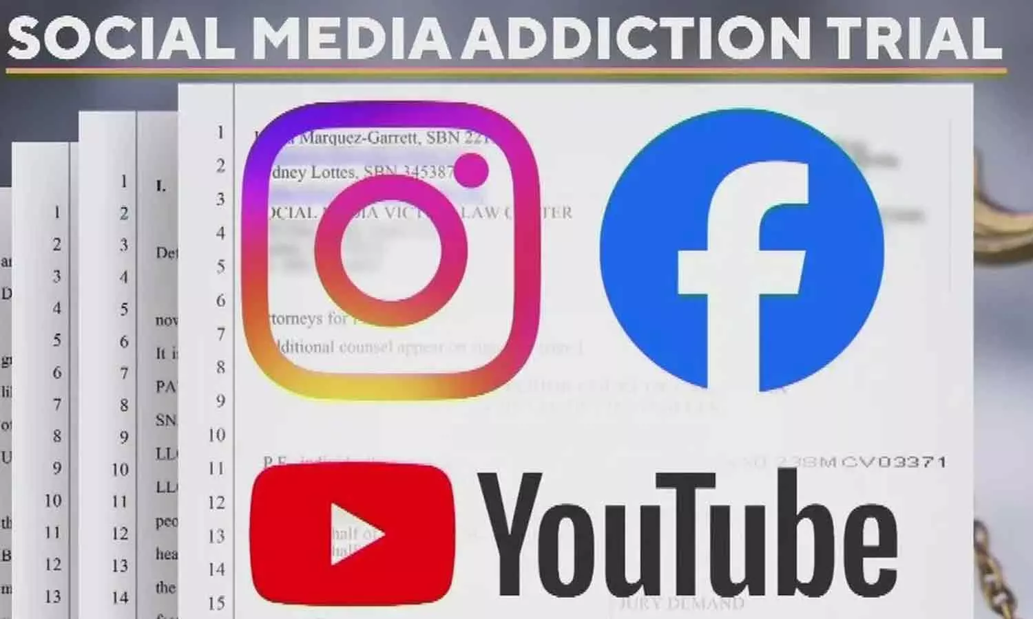 സോഷ്യൽ മീഡിയ അഡിക്ഷൻ: മെറ്റയ്ക്കും യൂട്യൂബിനും ആറ് മില്യൺ ഡോളർ പിഴ ചുമത്തി കോടതി സോഷ്യൽ മീഡിയ അഡിക്ഷൻ: മെറ്റയ്ക്കും യൂട്യൂബിനും ആറ് മില്യൺ ഡോളർ പിഴ ചുമത്തി കോടതി