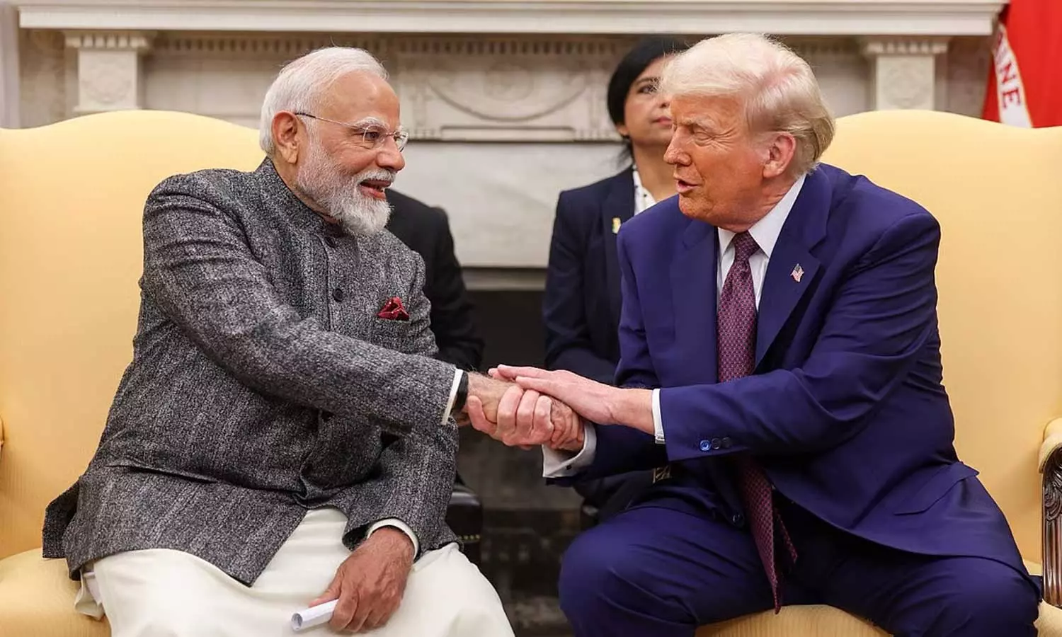 മോദിയും ഞാനും കാര്യങ്ങൾ ശരിയായി ചെയ്യുന്നവർ, ഇന്ത്യയുമായുള്ള ഞങ്ങളുടെ ബന്ധം മുന്നോട്ടുള്ള യാത്രയിൽ കൂടുതൽ ശക്തമാകും; ഡോണൾഡ് ട്രംപ് മോദിയും ഞാനും കാര്യങ്ങൾ ശരിയായി ചെയ്യുന്നവർ, ഇന്ത്യയുമായുള്ള ഞങ്ങളുടെ ബന്ധം മുന്നോട്ടുള്ള യാത്രയിൽ കൂടുതൽ ശക്തമാകും; ഡോണൾഡ് ട്രംപ്