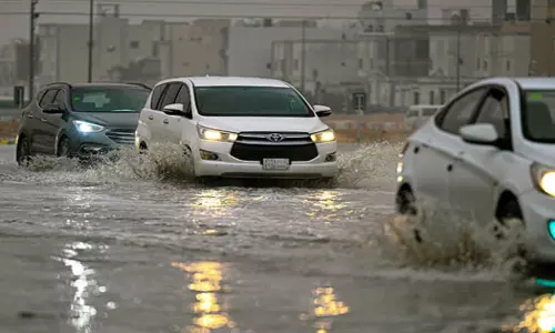 Heavy rain is likely in various areas including Riyadh
