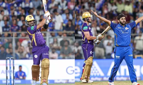 Rahane and Raghuvanshi score fifties; Kolkata set a huge target against Mumbai