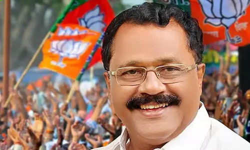 തൃശൂരിൽ നിർണായക കൂടിക്കാഴ്ച; കൽദായ സുറിയാനി സഭ ആസ്ഥാനത്ത് എത്തി പി.എസ് ശ്രീധരൻപിള്ള