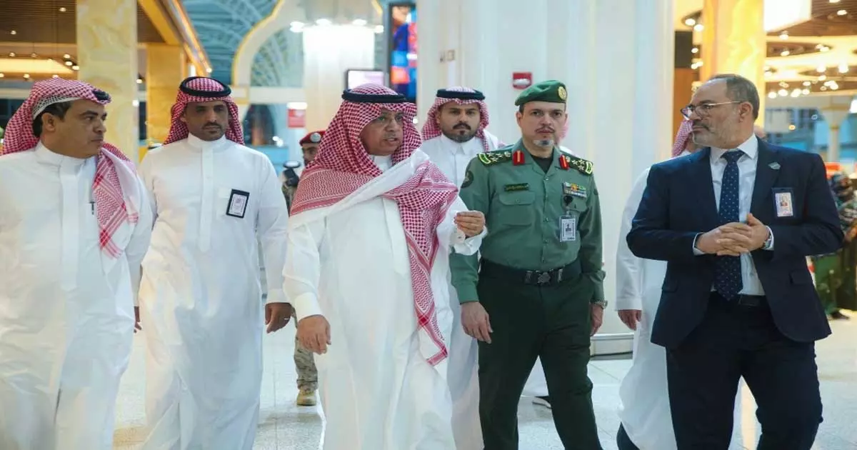 Madinah Airport Development; Civil Aviation Chief assesses progress Madinah Airport Development; Civil Aviation Chief assesses progress