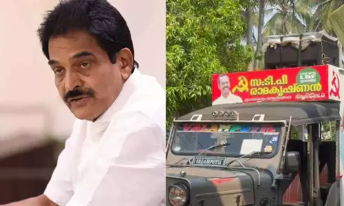 യുഡിഎഫിന്റെ വനിതാ സ്ഥാനാര്‍ഥിക്കെതിരായ സിപിഎമ്മിന്റെ വര്‍ഗീയ പ്രചാരണം; മതേതര കേരളത്തിന് അപമാനമെന്ന് കോൺഗ്രസ്‌