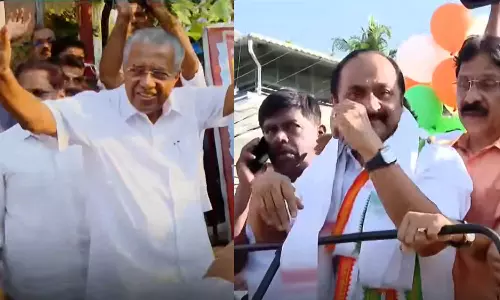 ഇനി ഏഴുദിവസം മാത്രം,പ്രചാരണം ഉച്ചസ്ഥായിയിൽ; എൽഡിഎഫ്- യുഡിഎഫ് പ്രകടനപത്രികൾ ഇന്ന് പുറത്തിറക്കും