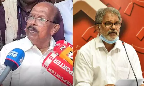 പോളിറ്റ് ബ്യൂറോയുടെ തിണ്ണയില്‍ കയറാന്‍ യോഗ്യതയില്ലാത്തവനാണ് വിജയരാഘവന്‍, വായടച്ചോളാന്‍ പറ...; ജി.സുധാകരന്‍