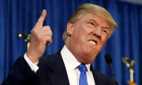 Donald Trump’s dig at Immanuel Macron