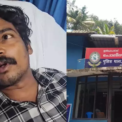 കുടുംബപ്രശ്‌നം തീര്‍ക്കാനെത്തിയ ദലിത് യുവാവിന് പൊലീസ് സ്റ്റേഷനിൽ ക്രൂരമര്‍ദനം; ആശുപത്രിയില്‍ പ്രവേശിപ്പിച്ചു