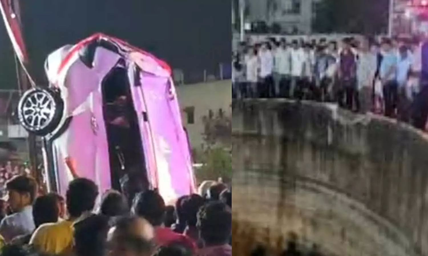 കാർ കിണറ്റിലേക്ക് മറിഞ്ഞ് ആറ് കുട്ടികളടക്കം ഒരു കുടുംബത്തിലെ ഒമ്പതുപേർ മരിച്ചു