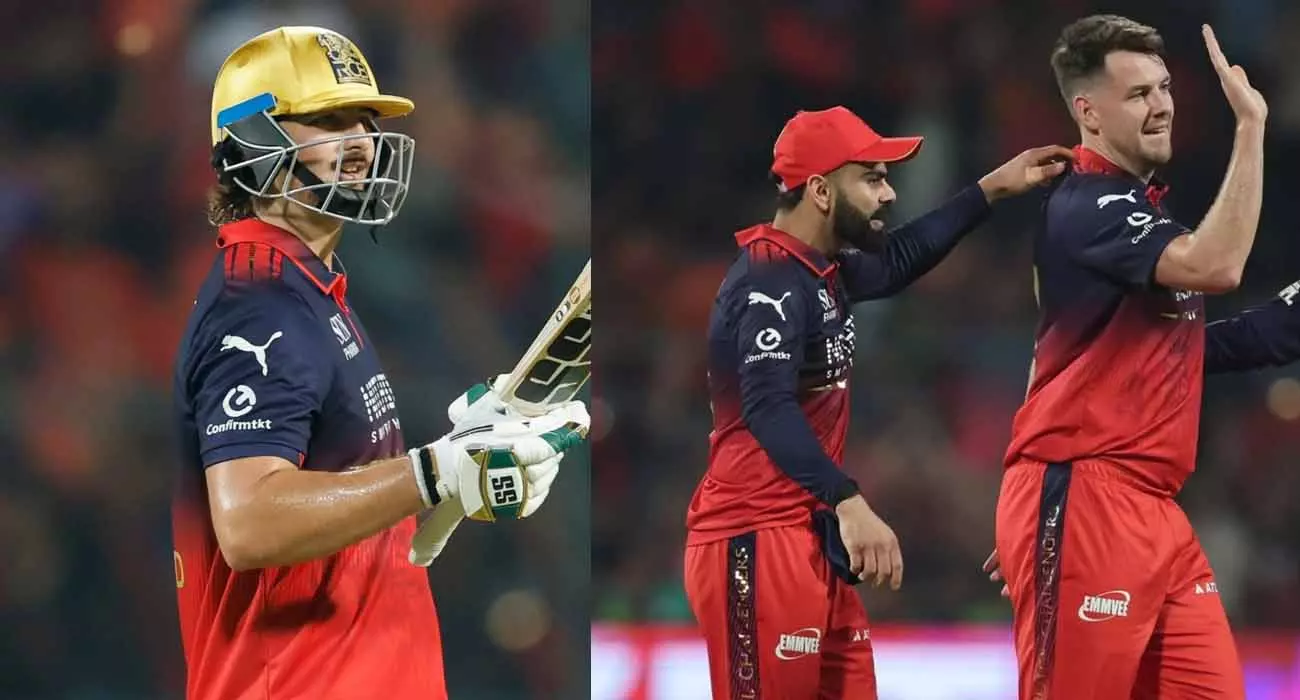 Sanju disappoints again; Chennai suffer third defeat in IPL, RCB win by 43 runs Sanju disappoints again; Chennai suffer third defeat in IPL, RCB win by 43 runs