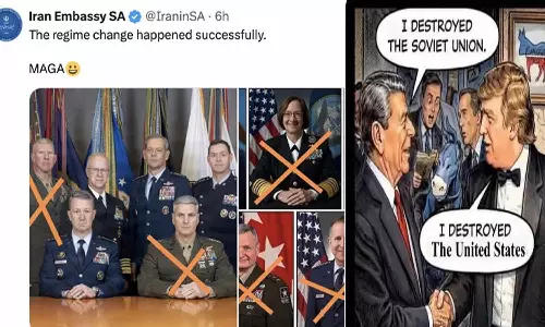 Iranian embassies mock Trump administration