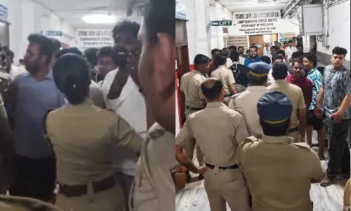 പ്രചാരണബോർഡ് സ്ഥാപിക്കാൻ അനുവദിച്ചില്ല, കമ്പിപ്പാര കൊണ്ട് തല്ലിച്ചതച്ചു; കഴക്കൂട്ടത്ത് യുഡിഎഫ് പ്രവര്‍ത്തകരെ ഡിവൈഎഫ്‌ഐക്കാര്‍ മര്‍ദിച്ചെന്ന് പരാതി