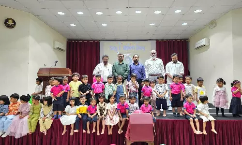 Heavens Pre-School organized an entrance ceremony