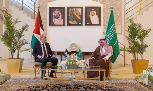 റിയാദിൽ സൗദി-ജോർദാൻ വിദേശകാര്യ മന്ത്രിമാർ കൂടിക്കാഴ്ച നടത്തി