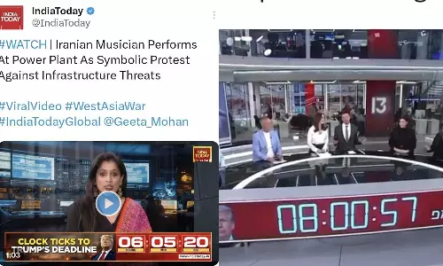 ഇറാനെ തീർക്കുമെന്ന് ട്രംപിന്റെ ഭീഷണി, കൗണ്ട്ഡൗണുമായി ഇസ്രായേലി-ഇന്ത്യൻ ചാനലുകൾ;  വിമർശനവുമായി സോഷ്യൽമീഡിയ