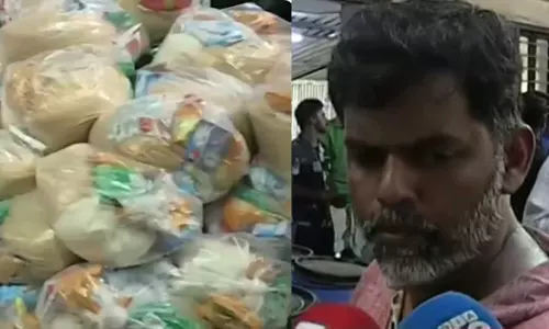 തൃശൂരിൽ വീണ്ടും ബിജെപി കിറ്റ്? കാച്ചേരിയിലെ അച്ചാർ കമ്പനിയിൽ വിതരണത്തിനായി കിറ്റുകൾ തയ്യാറാക്കിവെച്ചിരിക്കുന്നെന്ന് സിപിഎം