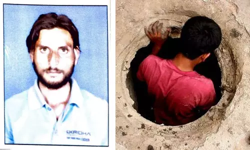 മതിയായ സുരക്ഷാ സംവിധാനങ്ങളില്ല; അഴുക്കുചാല്‍ വൃത്തിയാക്കാനിറങ്ങിയ   ദലിത് ശുചീകരണ തൊഴിലാളിക്ക് ദാരുണാന്ത്യം