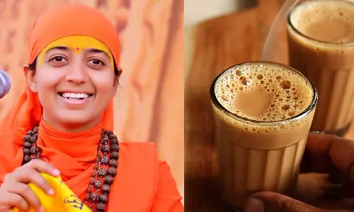 ഹിന്ദുക്കളാരും ചായ കുടിക്കരുത്, ചായ കുടിക്കുന്നത് ഗോഹത്യയ്ക്ക് തുല്യം;  സാധ്വി ശ്രദ്ധ ഗോപാൽ