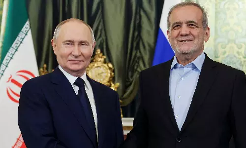 പശ്ചിമേഷ്യയിൽ സമാധാനം പുലരണം, യുഎസ്-ഇറാന്‍ വെടിനിര്‍ത്തല്‍ ചര്‍ച്ചകള്‍ക്ക് മധ്യസ്ഥത വഹിക്കാന്‍ തയ്യാര്‍: പുടിന്‍